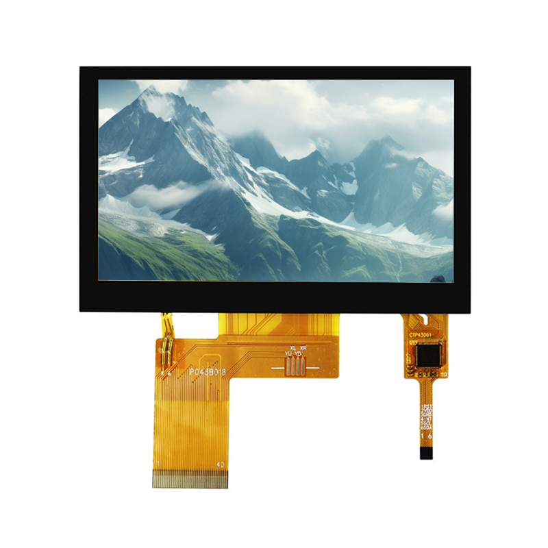 Pixel 800x480 Tft Capacitive Touch RGB 24 Bit 4.3 Tft Lcd Touch Screen