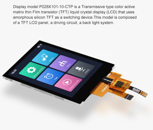 TFT Capacitive Touch Screen TFT Capacitive Touch Screen
