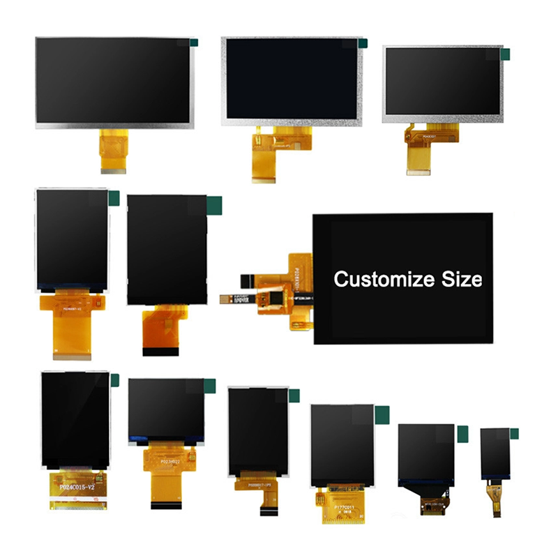 300 Nit TFT Capacitive Touch Screen RoHS 2.8 Inch Tft Touch Shield