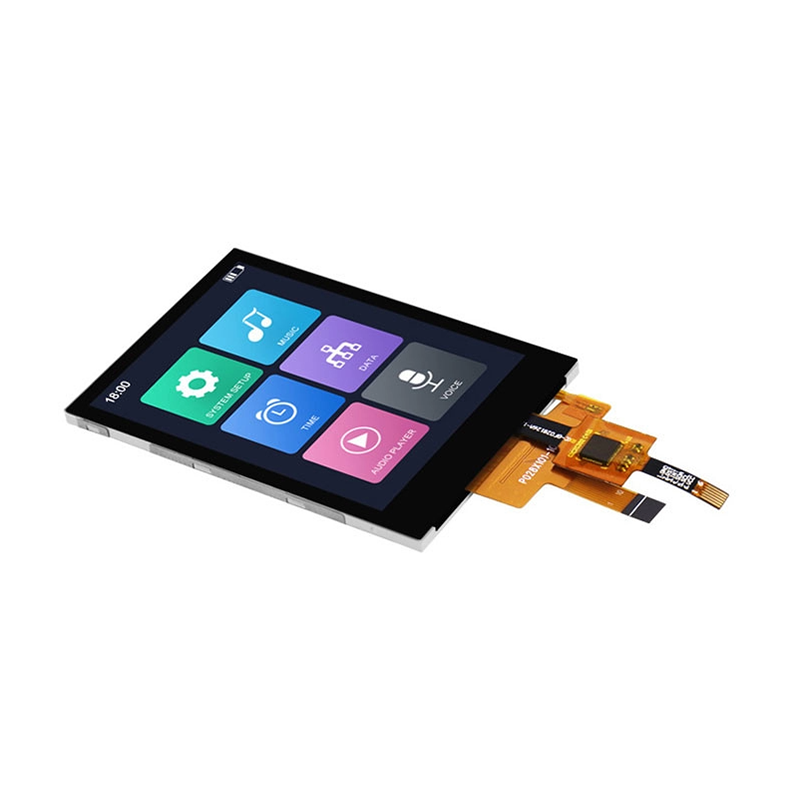 300 Nit TFT Capacitive Touch Screen RoHS 2.8 Inch Tft Touch Shield