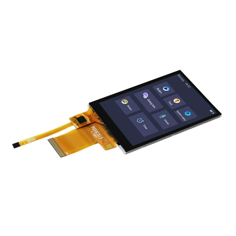 450 Brightness Tft Capacitive 8080 MCU 3.5 Inch Tft Lcd Touch Screen