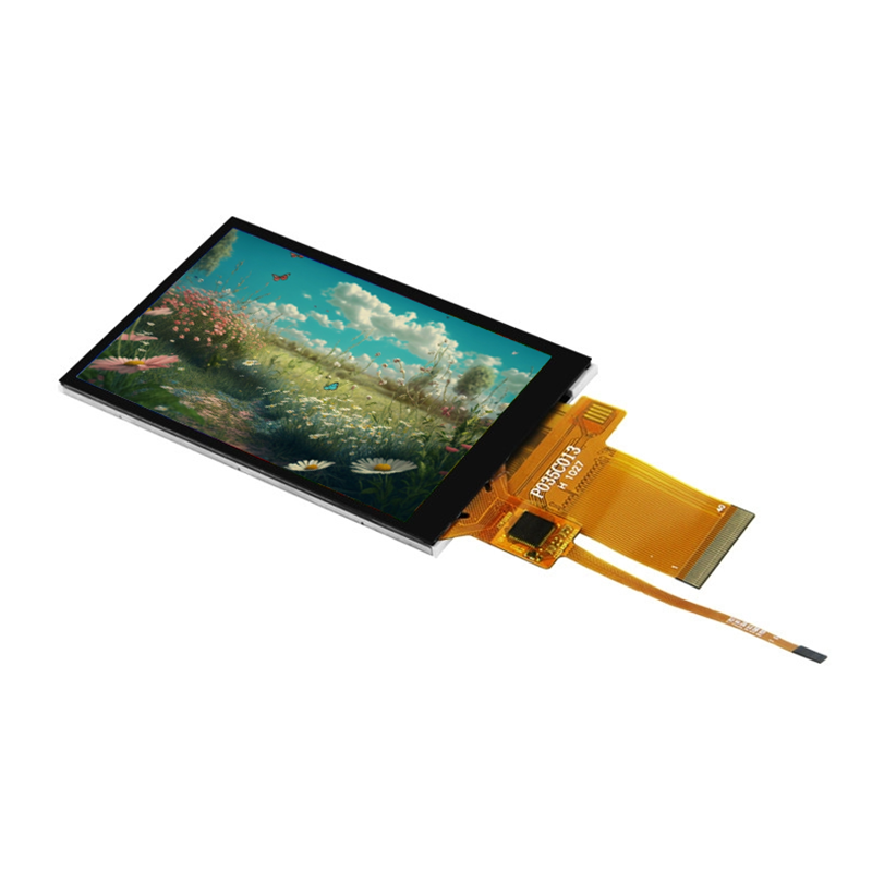450 Brightness Tft Capacitive 8080 MCU 3.5 Inch Tft Lcd Touch Screen