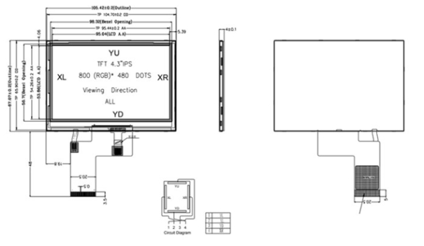 TFT Capacitive Touch Screen TFT Capacitive Touch Screen