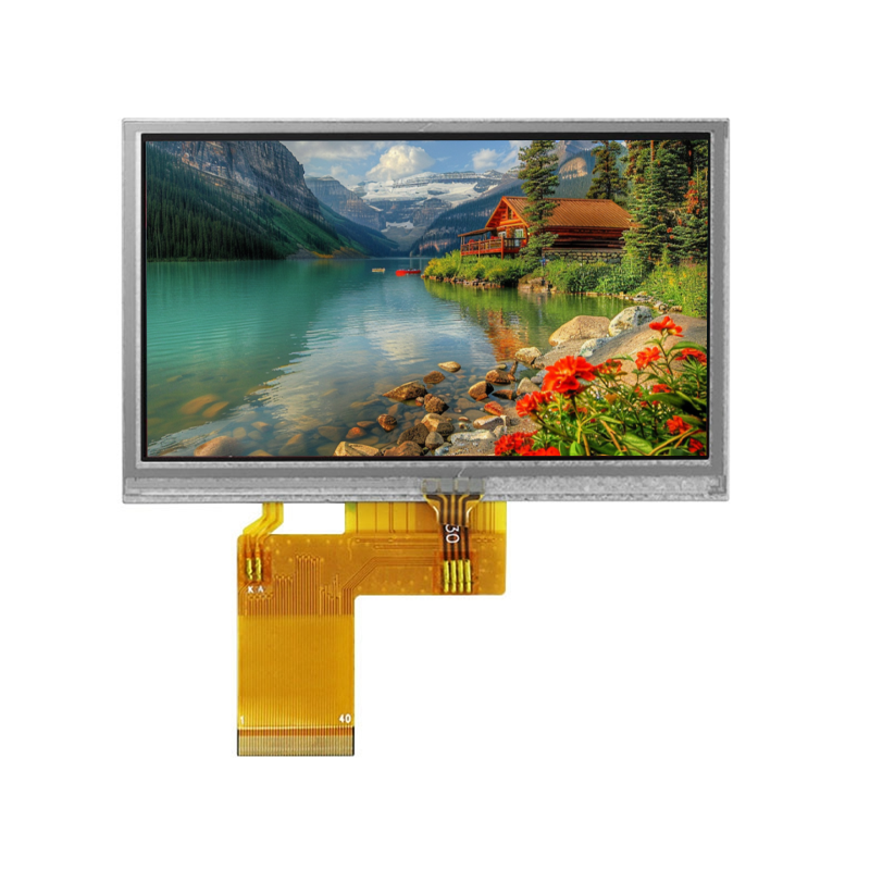 RGB 24 Bit 4.3 Inch Tft Lcd Display 480x272 Industrial Touch Screen
