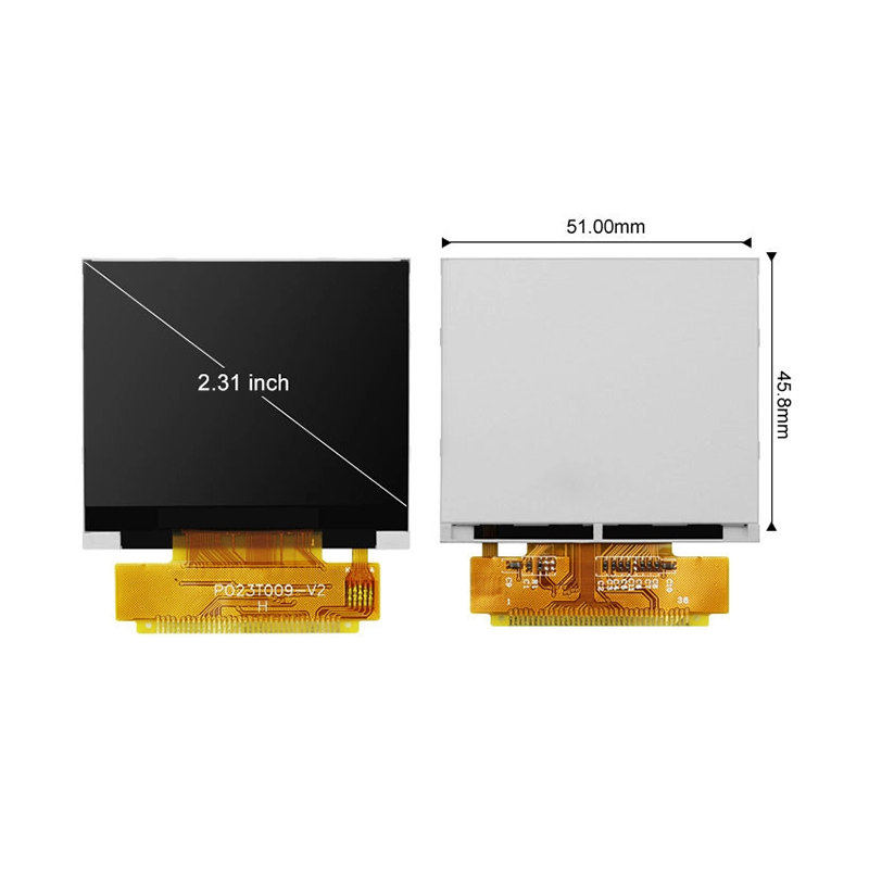 ILI9342C 2.31 Inch Lcd 8080 MCU 16 Bit 320x240 Lcd Display 300 Nit