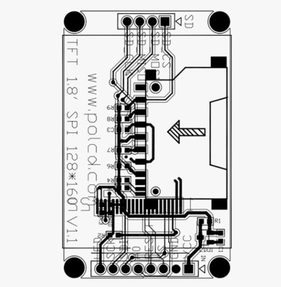 1.77 Inch Tft Touch Screen Display