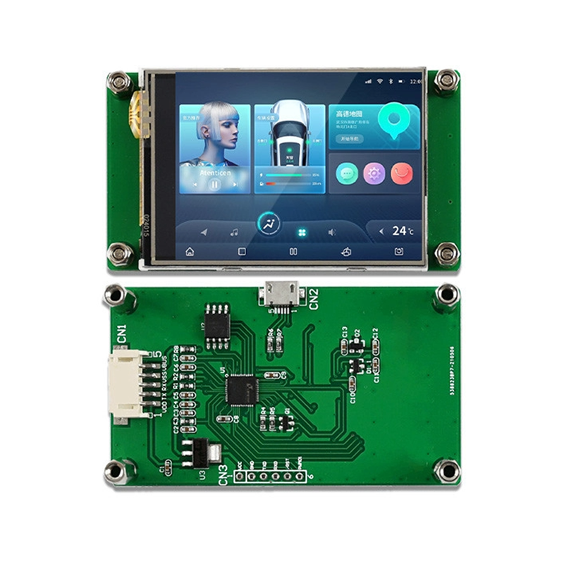 2.4 Inch Tft Lcd Module 240*320 Hmi Uart Port Smart Lcd Display Industrial Resistance Touch Screen