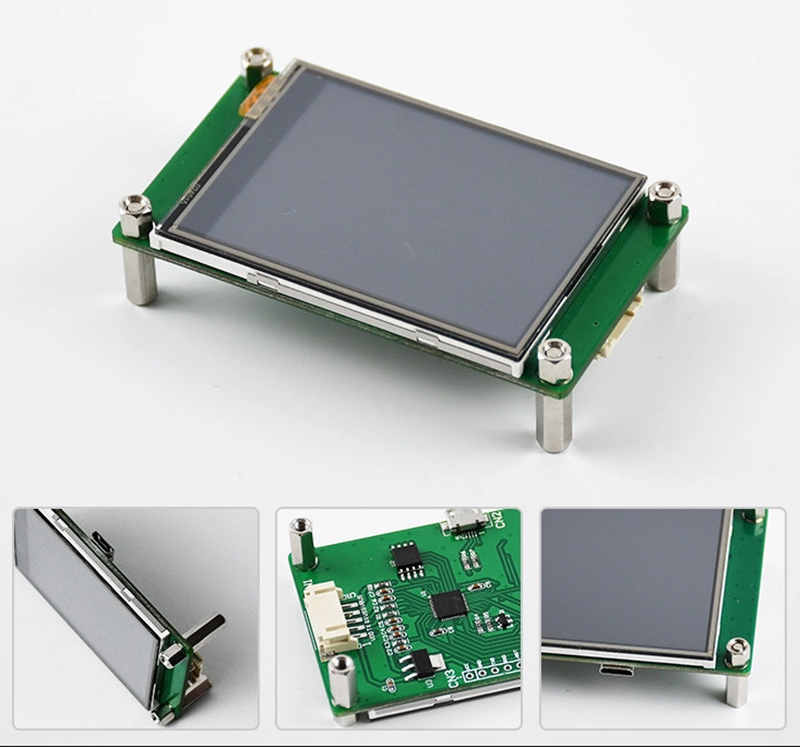 2.4 Inch Tft Lcd Module 240*320 Hmi Uart Port Smart Lcd Display Industrial Resistance Touch Screen