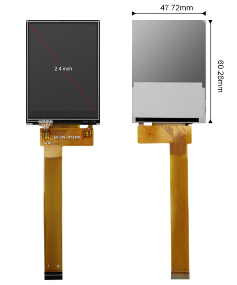 8 Bits 2.4 Inch Tft Lcd 8 Bits 2.4 Inch Tft Lcd