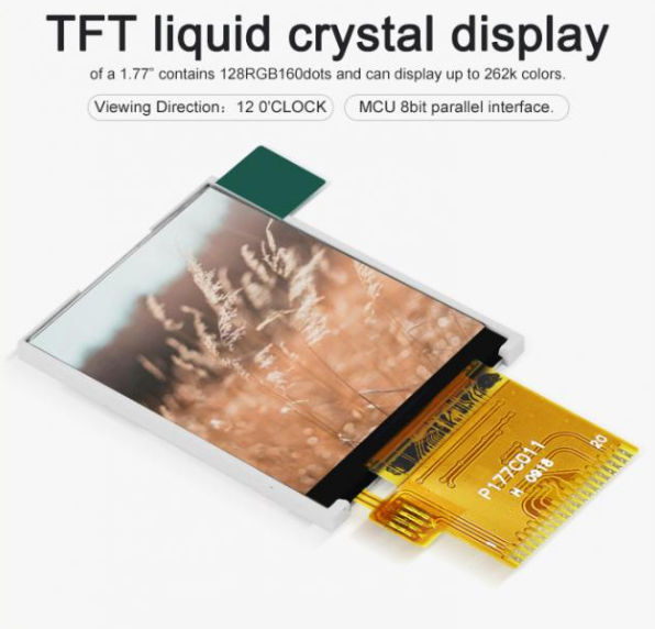 ST7262 1.77 Inch Display ST7262 1.77 Inch Display
