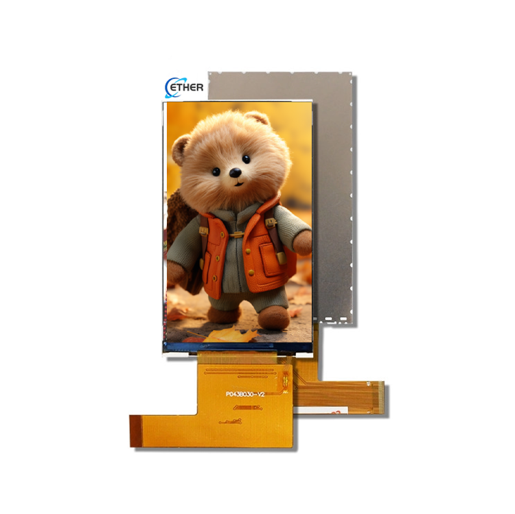 YiTai 480x800 4.3 inch Lcd Screen 400nit Luminance 18 bit RGB interface Tft Display
