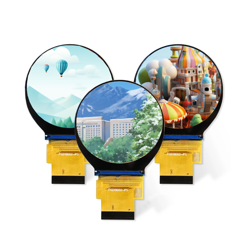 Custom 2.1 Inch IPS TFT Round LCD Display Module with SPI RGB Interface
