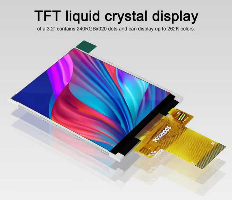 3.5 inch 240x320 pixel size Small TFT Display 320x480 ILI9488 Driver IC