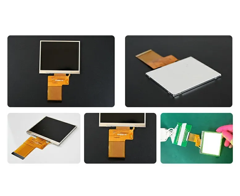 3.5 inch 320x240 Full Color TFT Display ST7272A drive ic IPS View Angle 54pin LCD Display