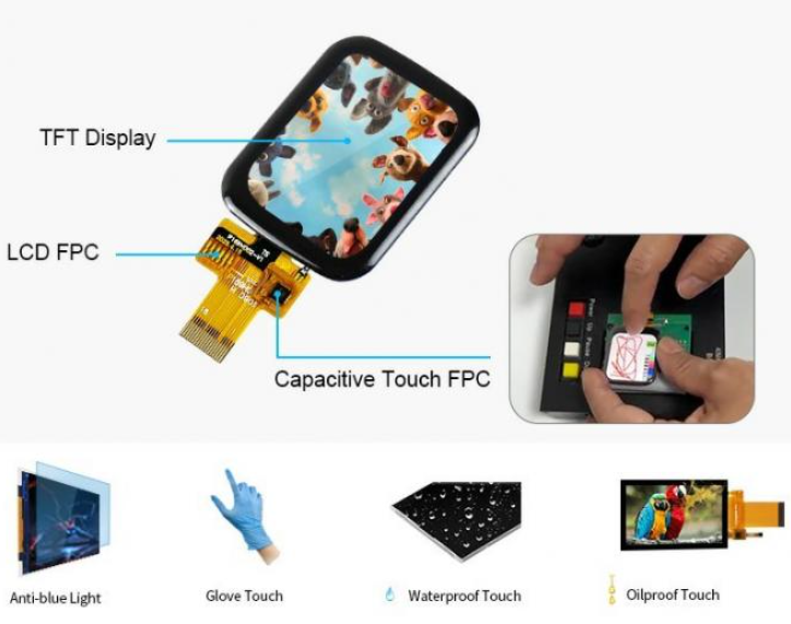 1.69 Inch Touch Screen Lcd Display 1.69 Inch Touch Screen Lcd Display