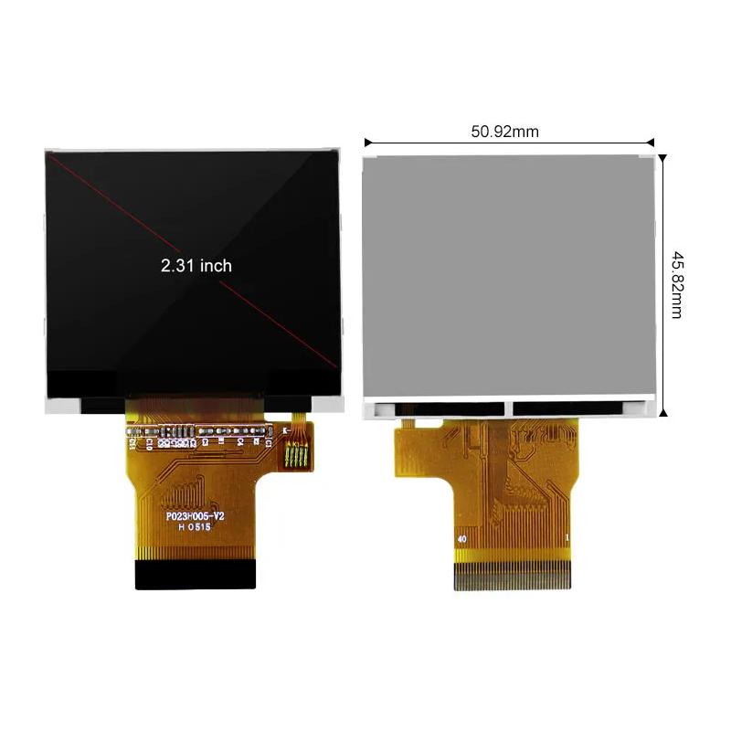 8080 MCU 16 Bit 320 X 240 Display ILI9342C Medical LCD Display 300 Nit