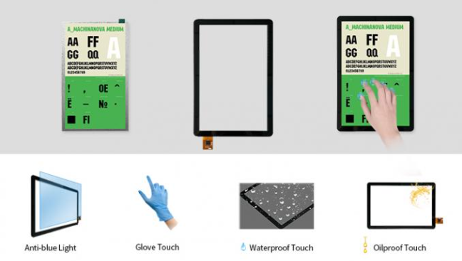 10.1 inch Capacitive Touch Screen Panel