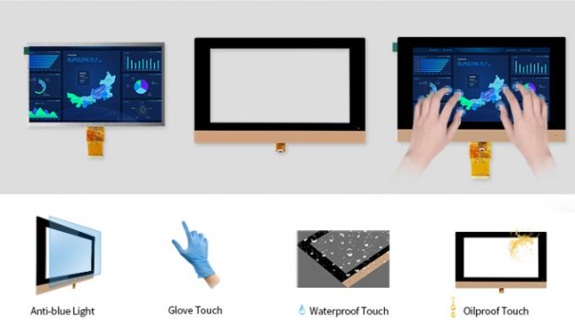 Touch screen capacitive Panel