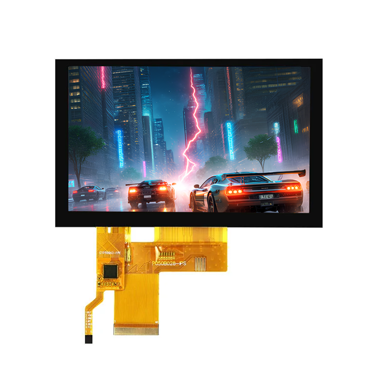 YiTai Resolution 800X480 5 Inch Tft Display RGB 24 Bit Ips Touch Panel