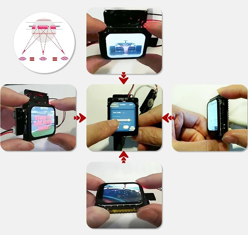 1.69 Inch 240x280 Capacitive Touch Panel Full View Angle LCD Module For Smart Watch