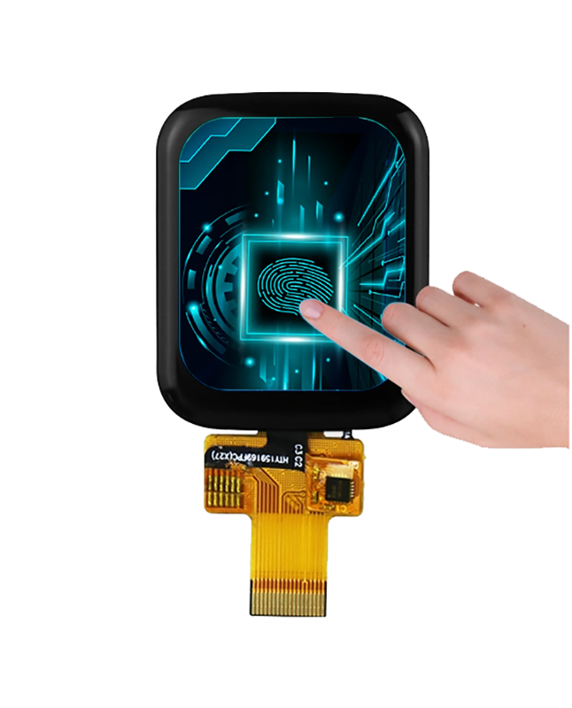 1.69 Inch 240x280 Capacitive Touch Panel Full View Angle LCD Module For Smart Watch