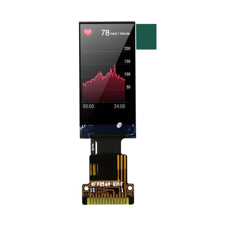 80x160 Pixels 0.96 Tft Display 1.5mm TFT LCD Module 400 Nit