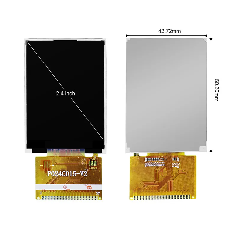 ILI9341V TFT LCD Module 2.4 Inch Tft Spi 240x320 8080 MCU 8 Bit