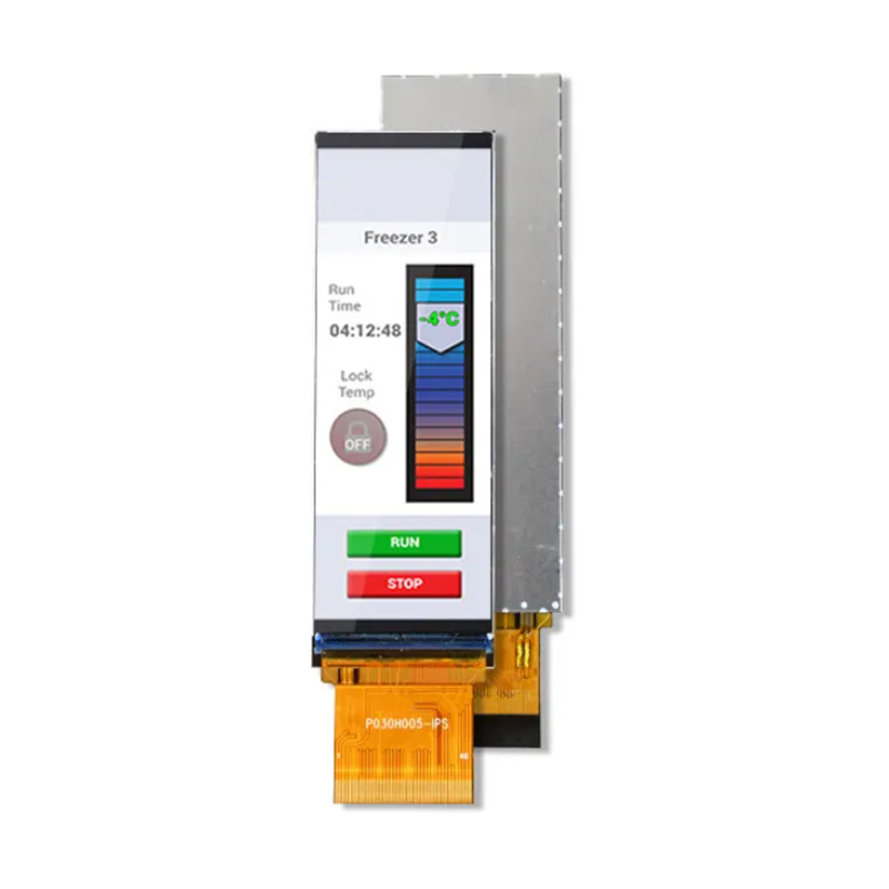 3 inch 268x800 IPS Screen 40pin RGB565 interface 700 nit ST7701S 3" TFT LCD Display