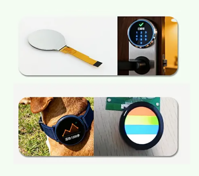 Small Round 1.28 Inch Lcd Screen 240*240 1.3 Inch Spi Interface IPS Circular Tft Lcd Module Panel