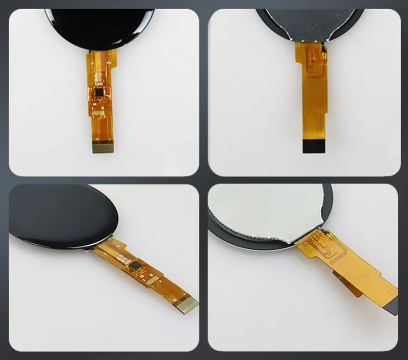 Small Round 1.28 Inch Lcd Screen 240*240 1.3 Inch Spi Interface IPS Circular Tft Lcd Module Panel
