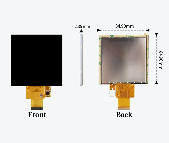 4 Inch Lcd Panel 480*480 IPS LCD Display High Brightness RGB Interface TFT LCD Module