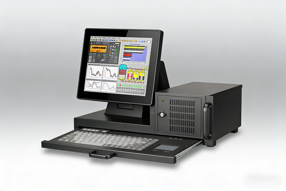 TFT LCD screen used on an Industrial Personal Computer Screen