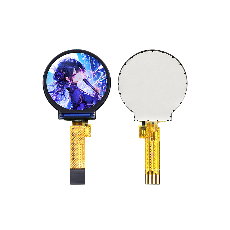 0.9" 10P Plug-in Round Screen