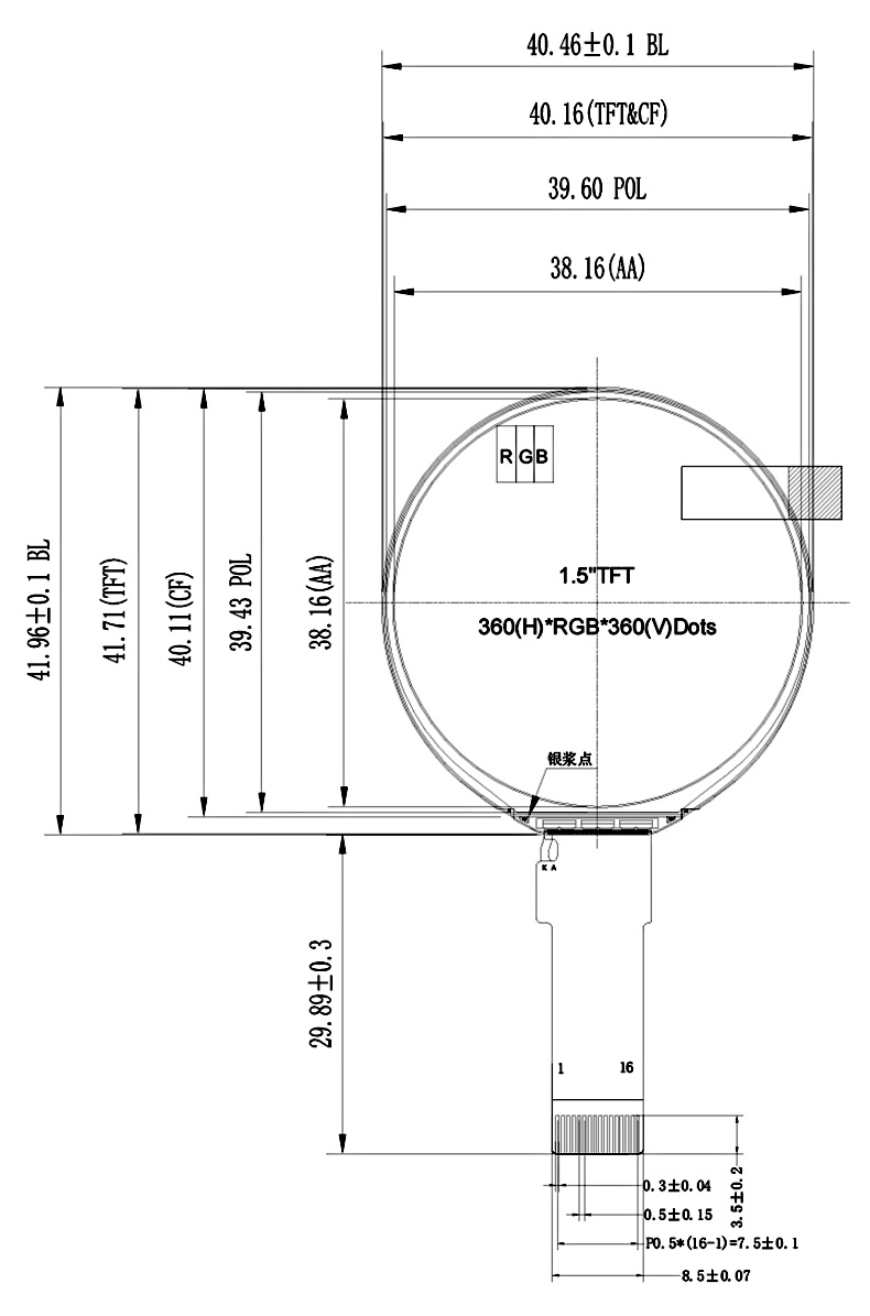 1.5 inch display 1.5 inch display