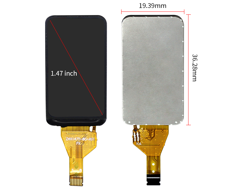 1.47 inch 8-pin Plug-in