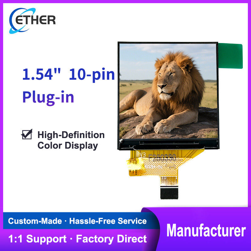 1.54 inch 10-pin Plug-in