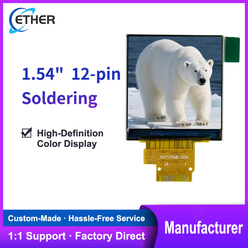 1.54 inch 12-pin Soldering