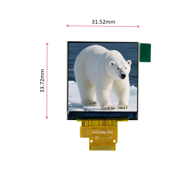 1.54 inch 12-pin Soldering
