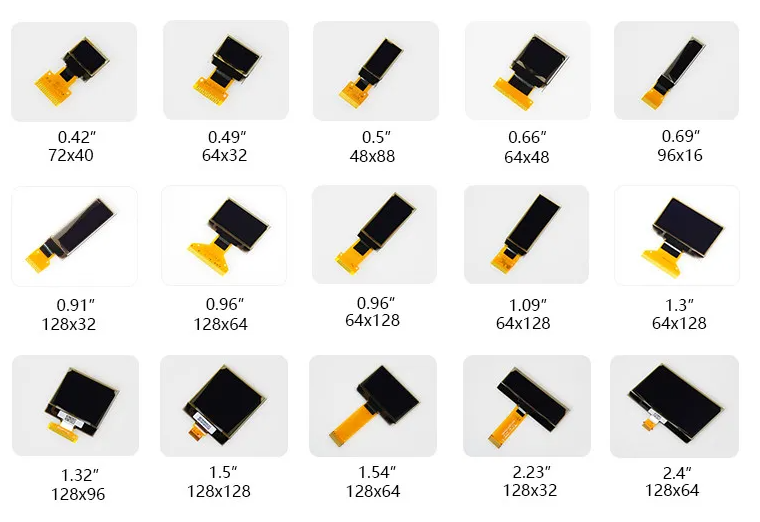 128x96 Mini OLED Display