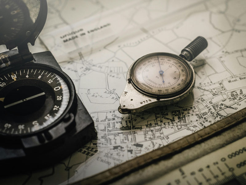 Electronic waterway map