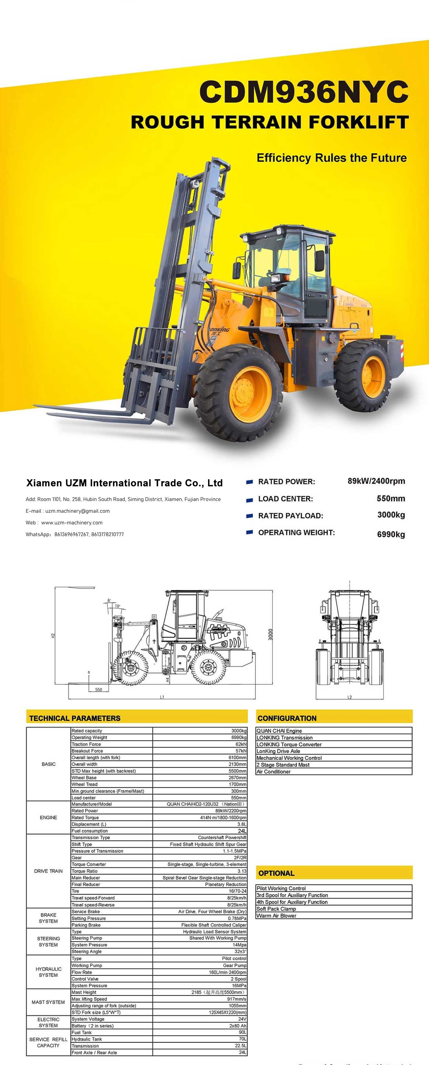 CDM936NYCRough Terain