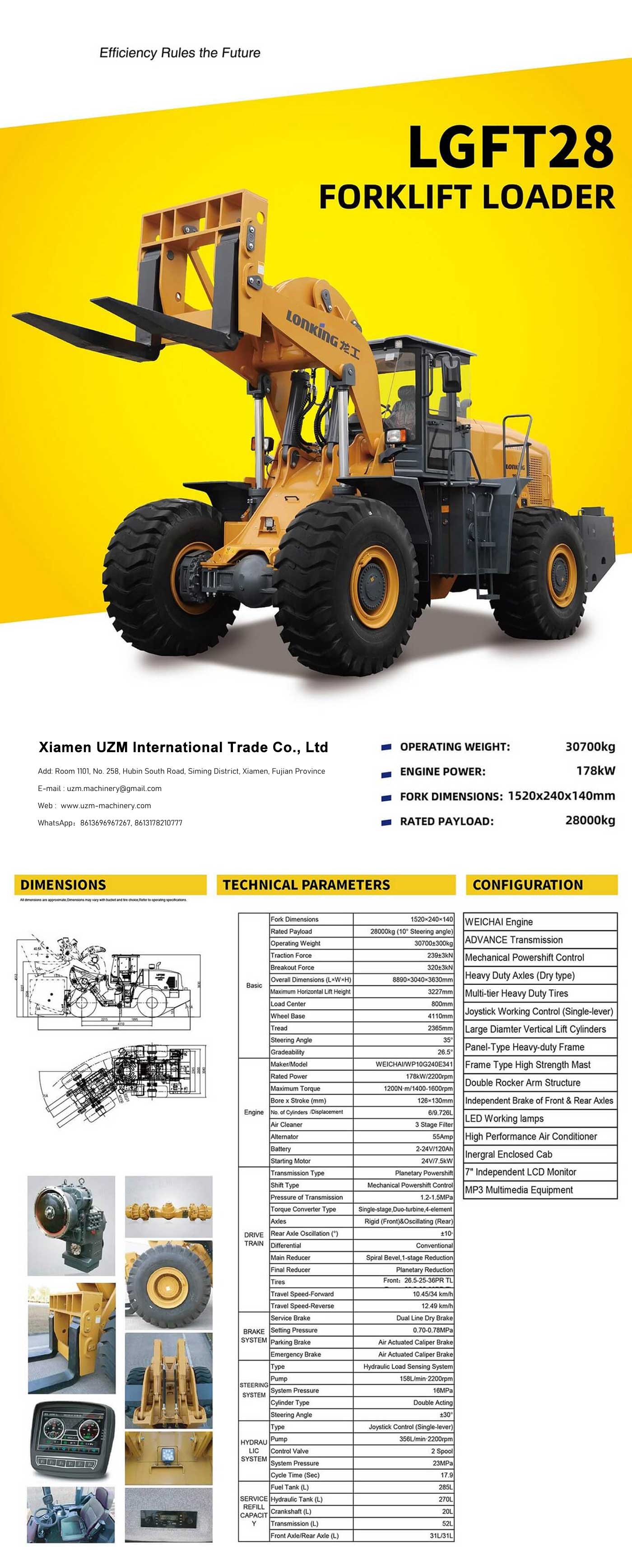 Rough Terrain Forklift