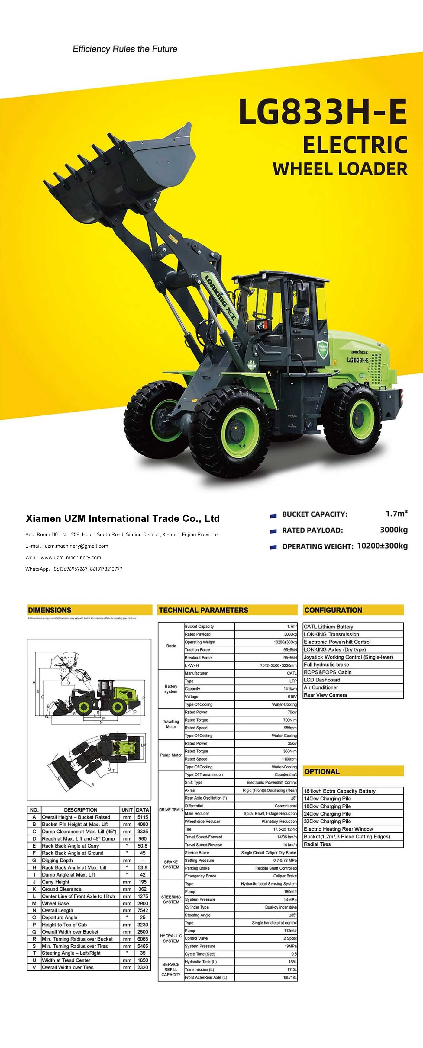 Electric Wheel Loader