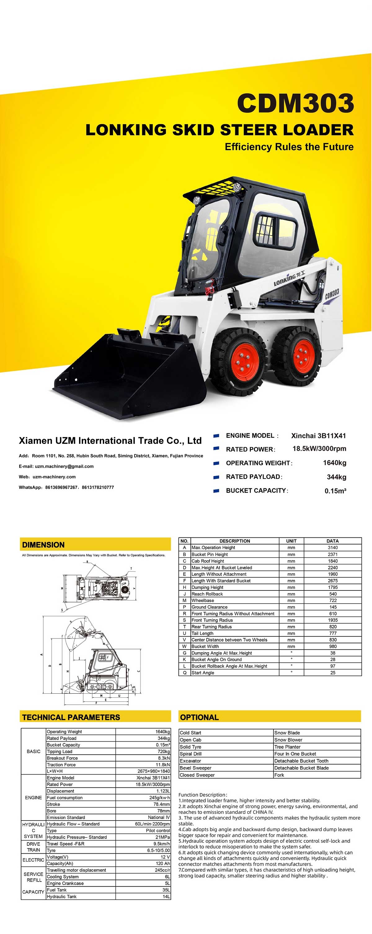 Skid Steer Loader