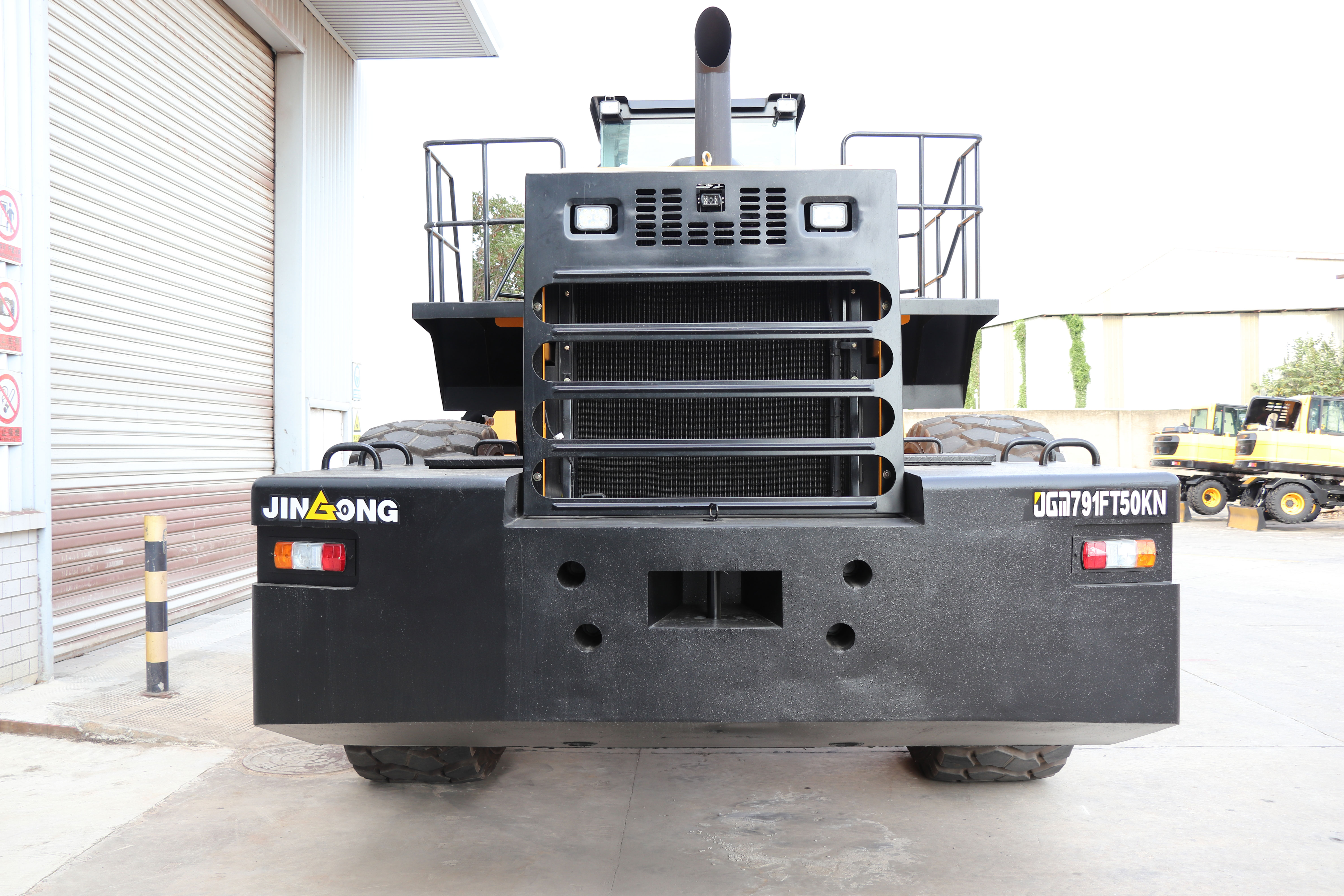 Pá carregadeira de rodas grande JGM791FT50K manipulador de blocos