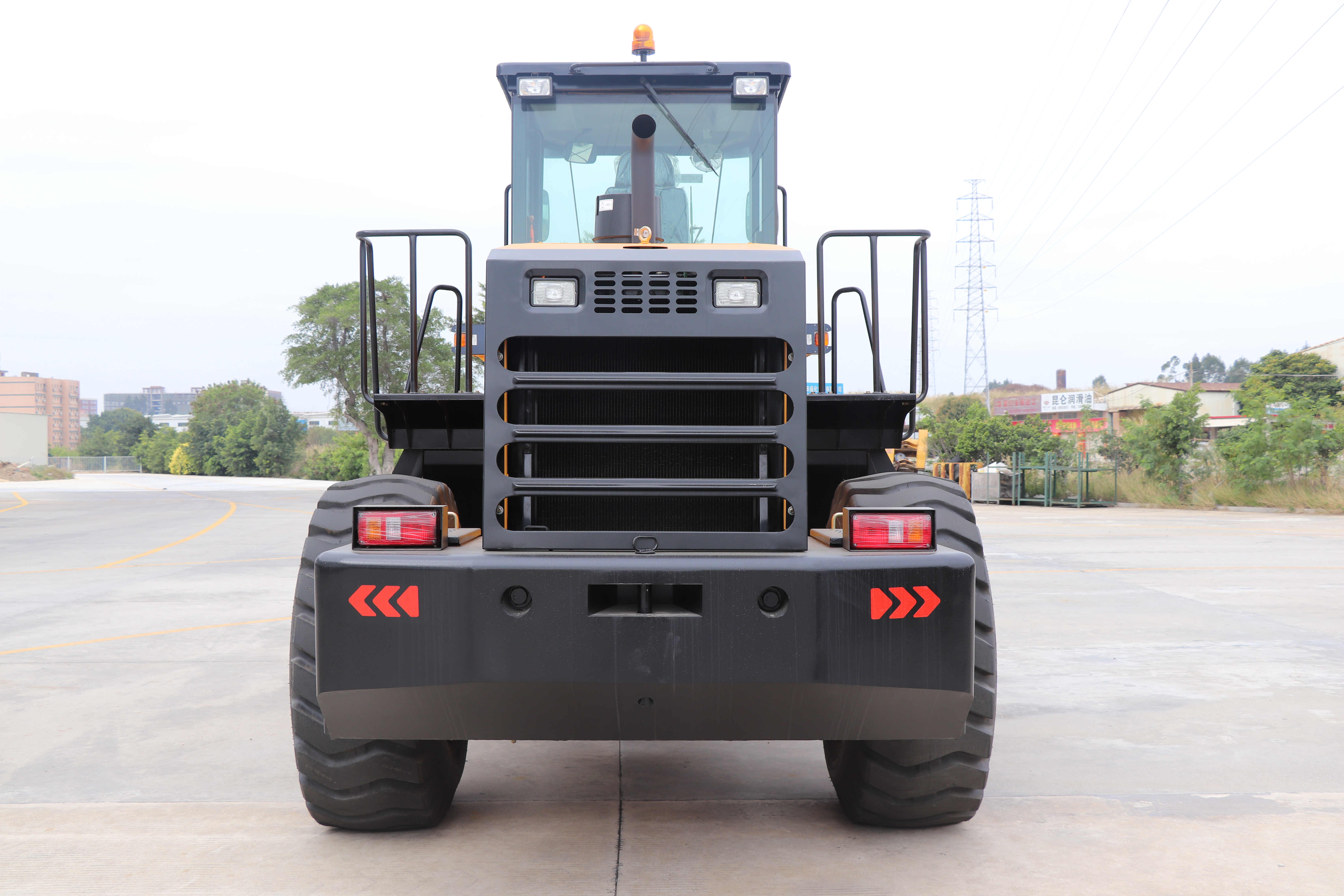 Carregadeiras de rodas médias JGM757K