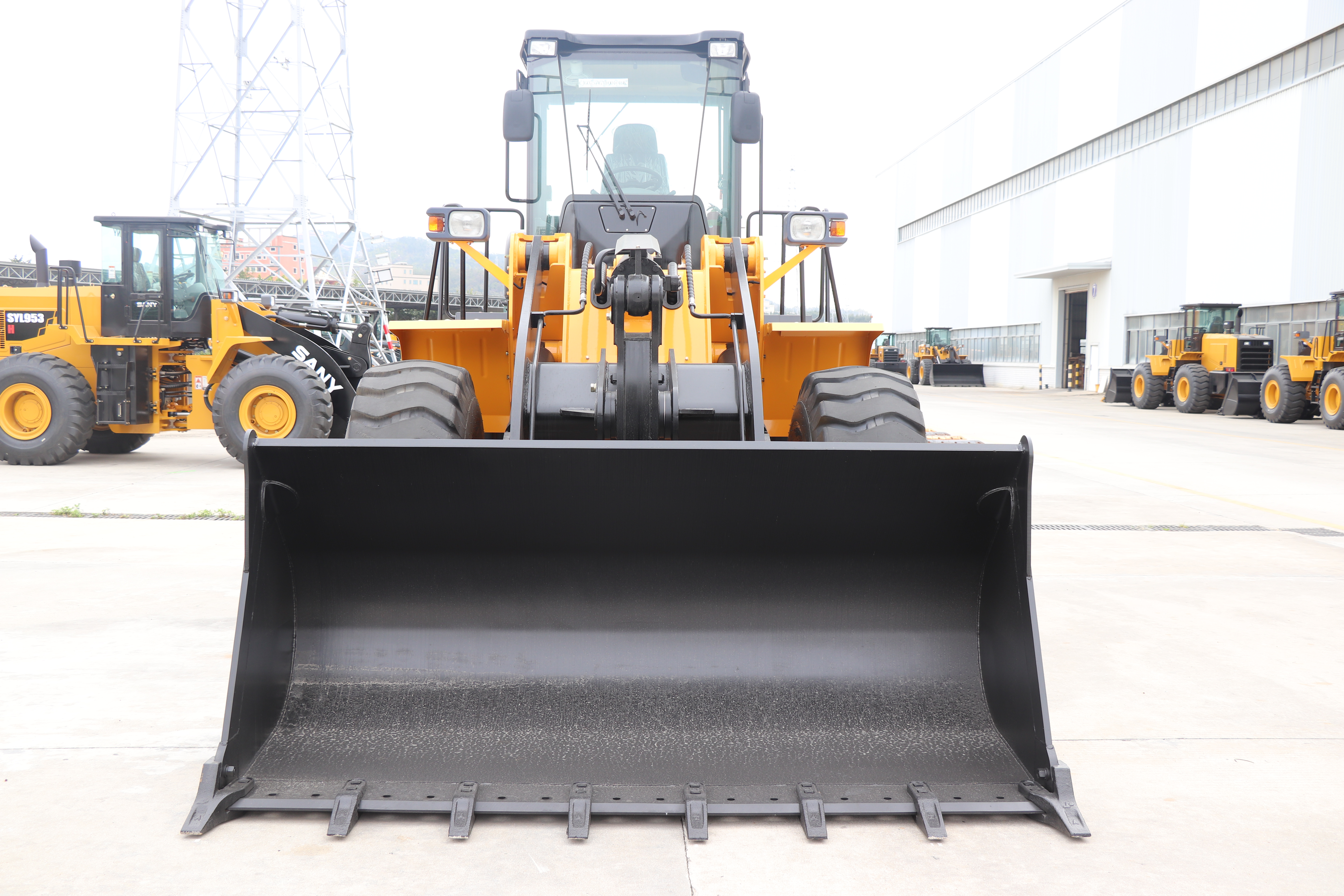 Carregadeiras de rodas médias JGM757K