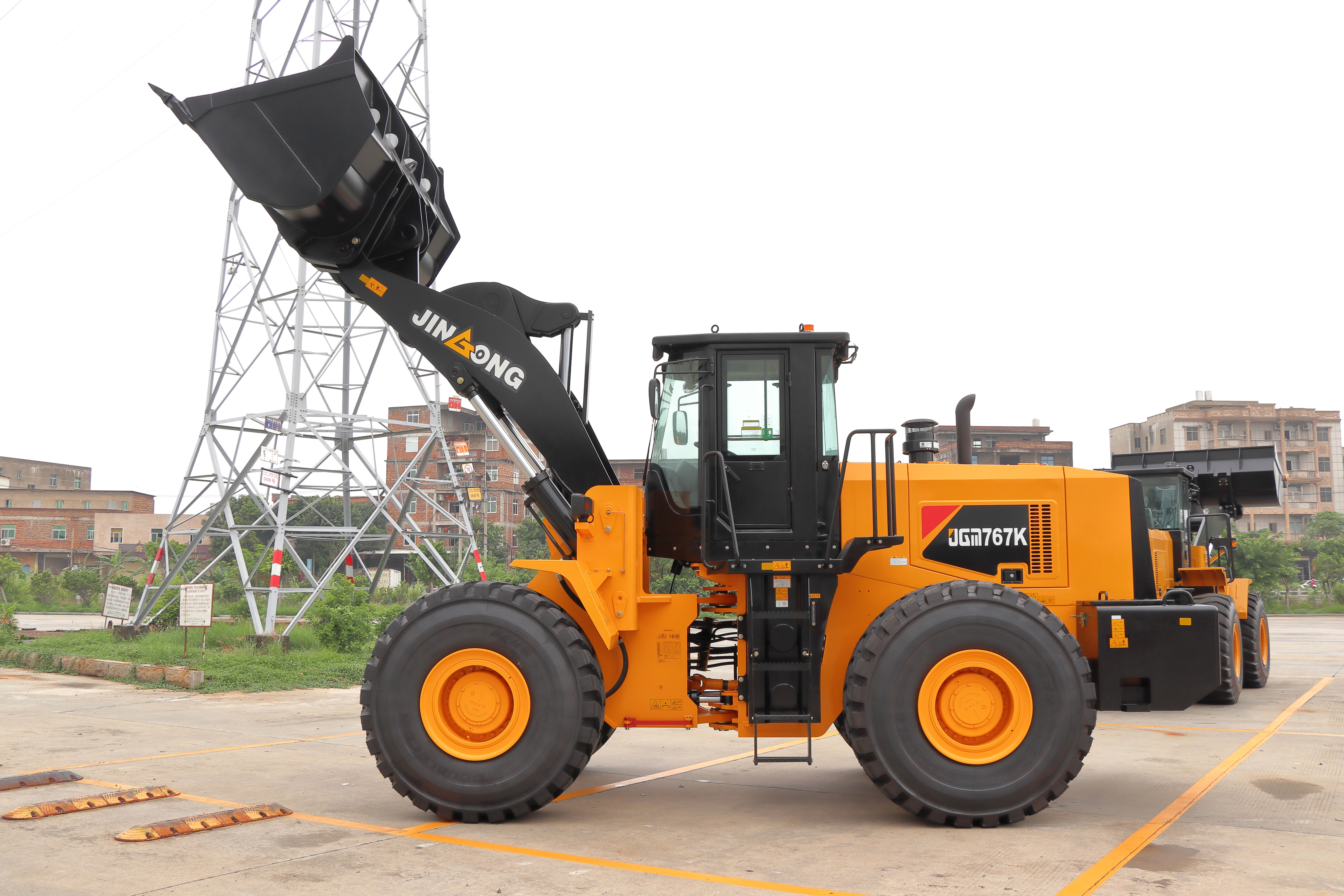 Carregadeiras de rodas médias JGM767K