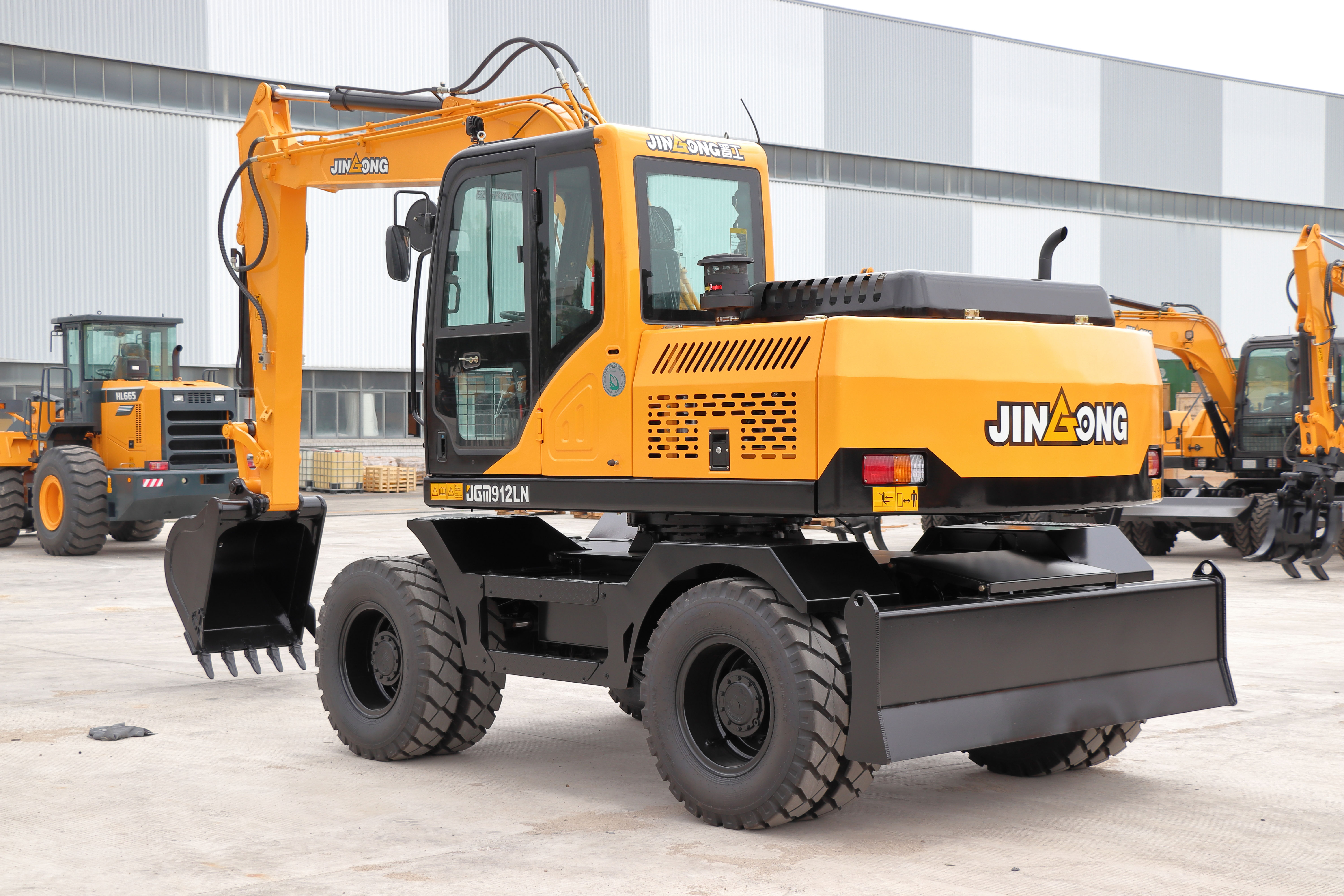 12-Ton Wheel Excavators JGM912LN
