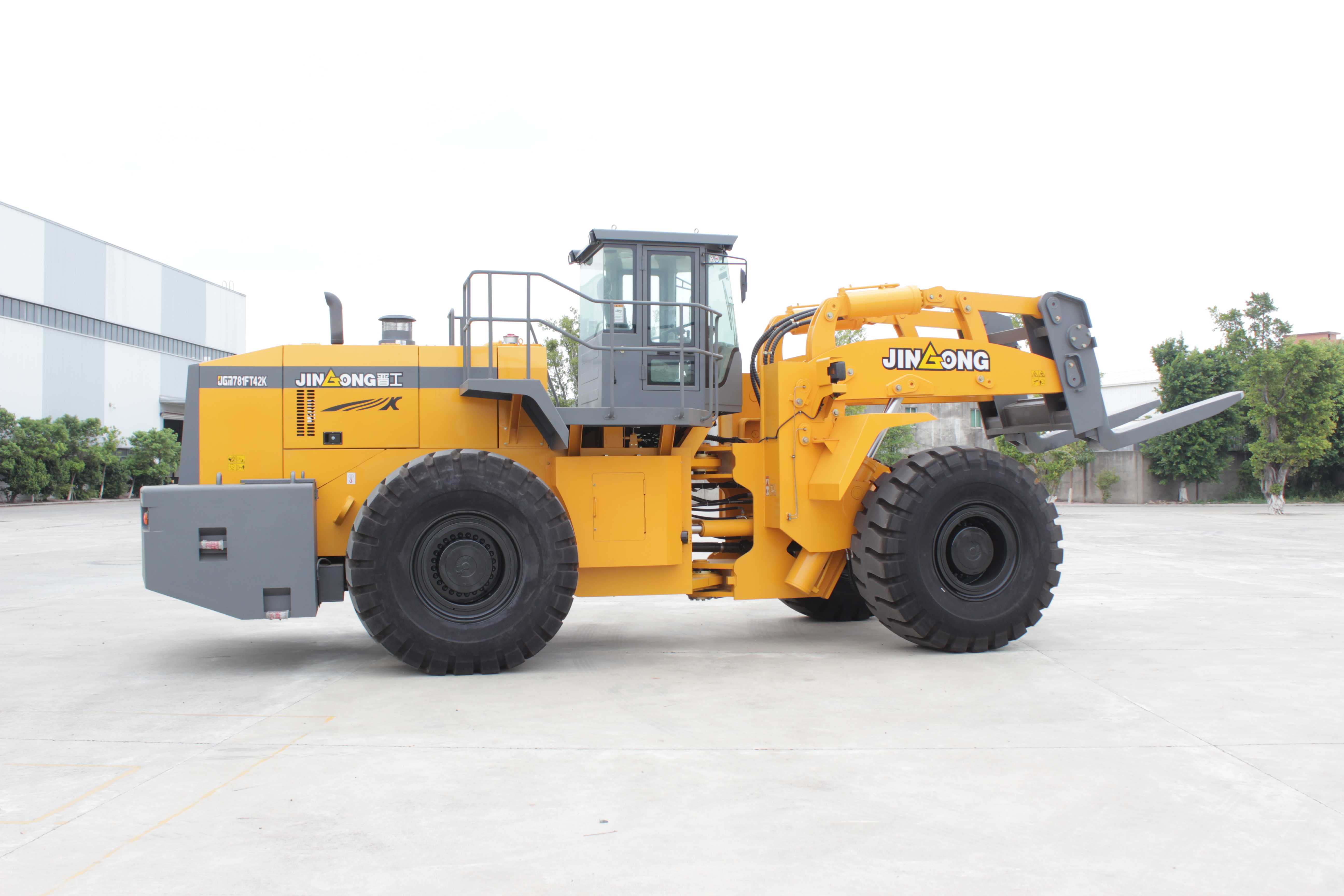42-Ton Large Wheel Loaders JGM781FT42K Block Handler Attachment